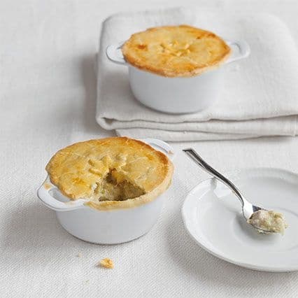 Pie di pollo e porri