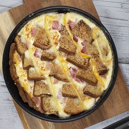 Tartiflette di pane e burro
