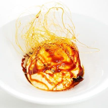 Creme caramel salato
