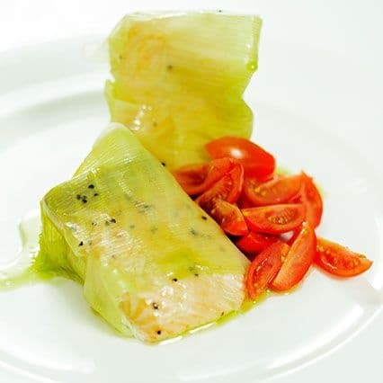 Salmone incartato