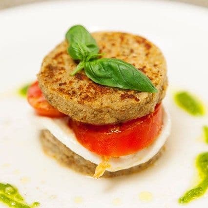 Parmigiana con mozzarella di bufala