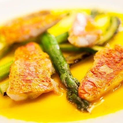 Triglie con asparagi