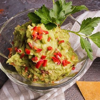 Guacamole per nachos