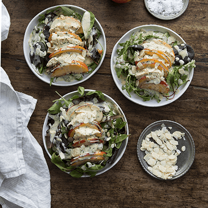Tagliata di pollo con salsa allo yogurt