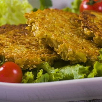 Burger vegetali con avena e carote
