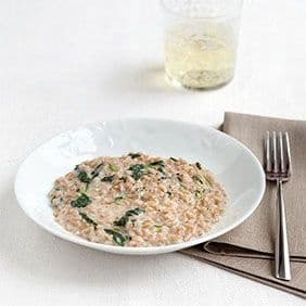 Risotto di farro al Gorgonzola
